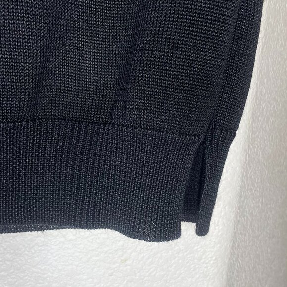 Liz Claiborne Silk Cowl Neck Sleeveless Pullover Sweater XL - Picture 8 of 9